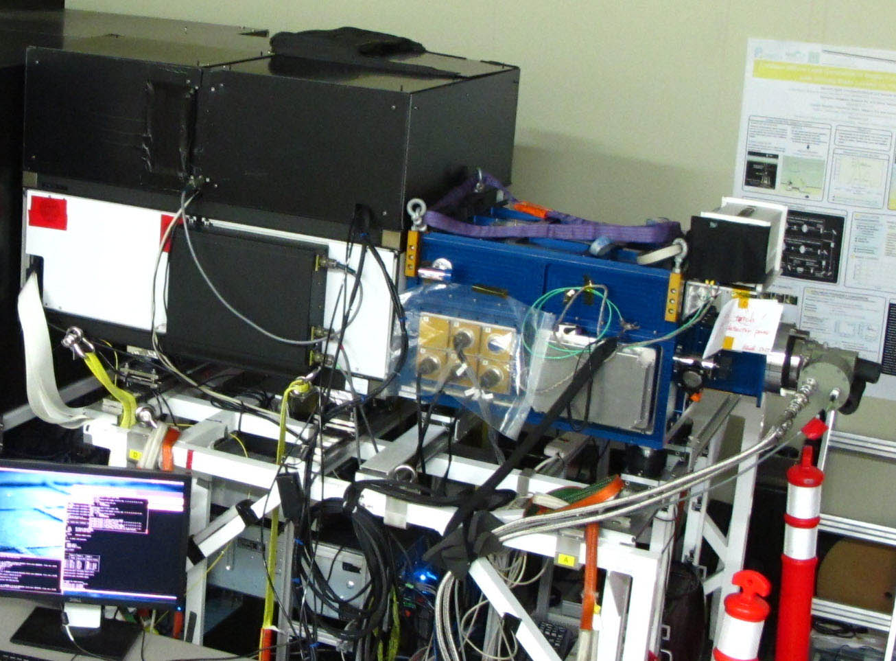 Picture of SCExAO and HiCIAO on the same frame