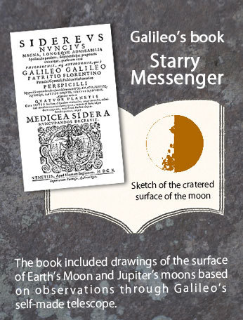 Galileo’s book  Starry Messenger