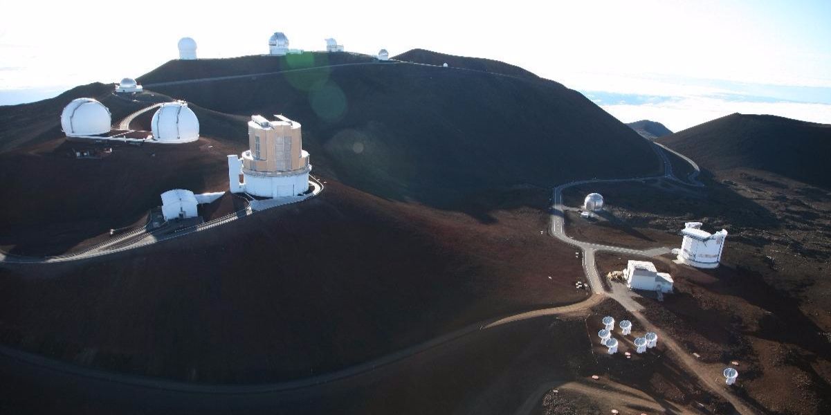 Near the summit of Maunakea