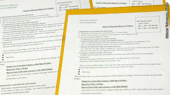 Receiving Observer's Kit