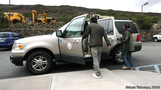 Leaving Hale Pohaku to the Summit of Mauna Kea