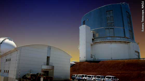 Going in to the Subaru Telescope Control  Building