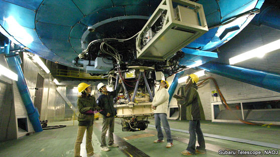 Under the Subaru Telescope