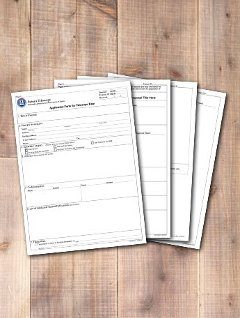 すばる望遠鏡を利用したい人が書く観測提案書（プロポーザル ）