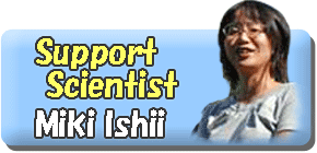 Support Scientist Miki Ishii