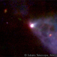 Composite Color Image of  the L1551 Dark Cloud