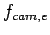 $ f_{cam,e}$